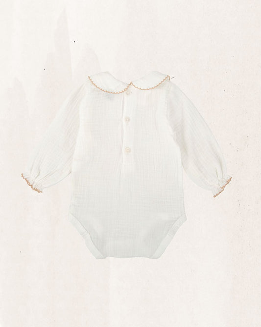 Body Bebe Bambula Cuello Bebé Duna - Babidu