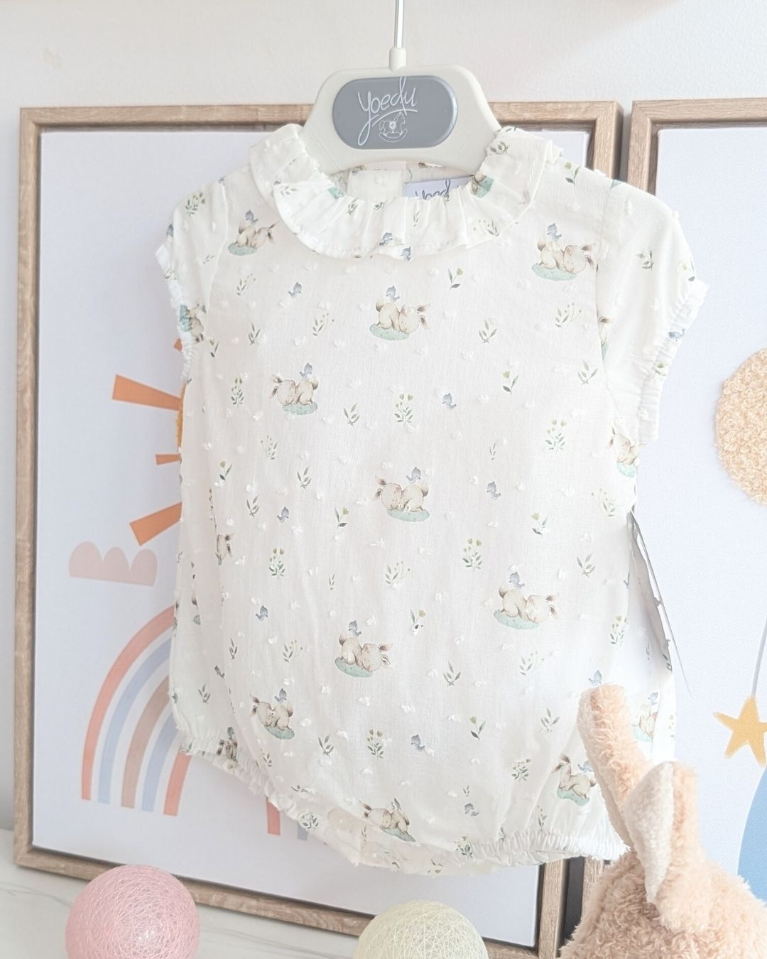 Body Bebe Conejitos Familia Gres 3979VER26 - Yoedu
