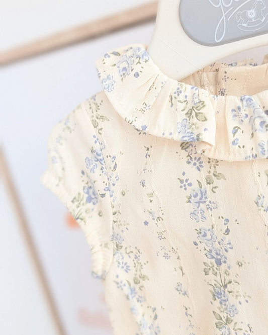 Body Bebe Flores Azul Regata 3997VER-26 - Yoedu