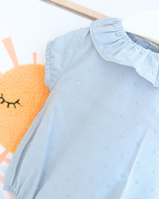 Body Bebé PLUMETI Verde Agua ART.4627 - Micolino