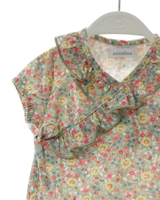 Body Cruzado LENA Flores ART.4610 - Micolino