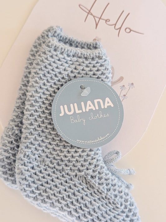 Bota Recogidas Azul - Juliana