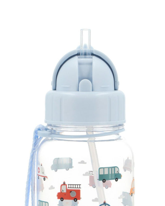 Botella Plástico City Cars 🚗 Coches - Tutete