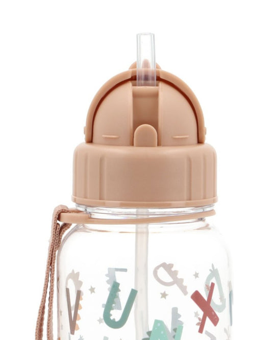 Botella Plástico Funny Letters - Tutete