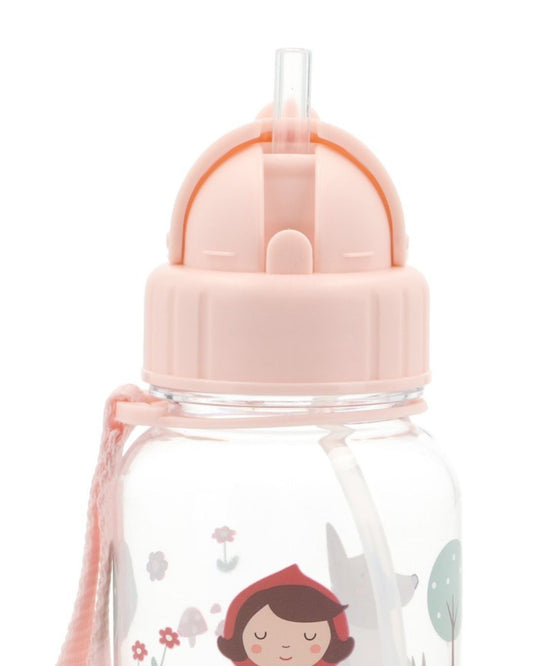 Botella Plástico Little Red ❤ Caperucita Roja - Tutete