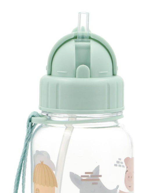 Botella Plástico The Three Little Pigs 🐷 Los tres Cerditos - Tutete