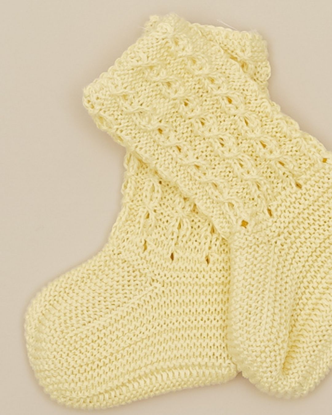 Botitas Calcetín Ochos Verano Amarillo - Pangasa Baby