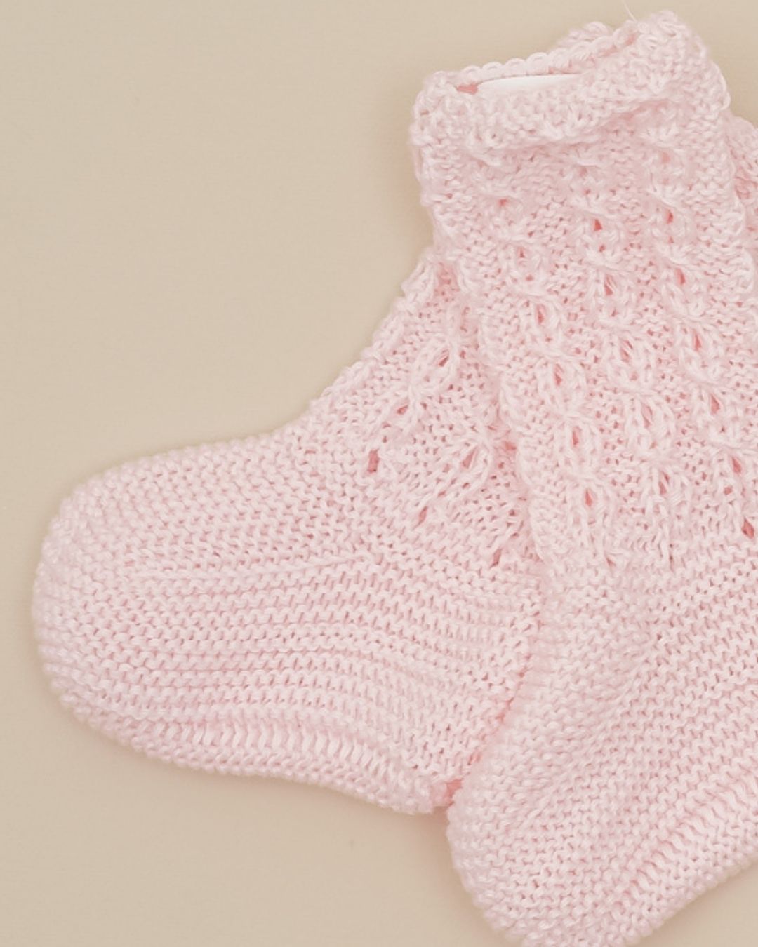 Botitas Calcetín Ochos Verano Rosa Bebé - Pangasa Baby