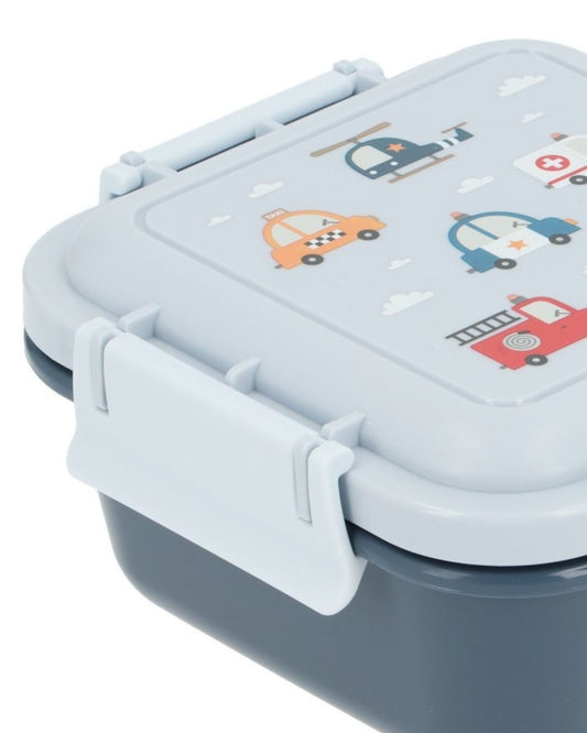 Caja Almuerzo Grande City Cars 🚗 Coches - Tutete