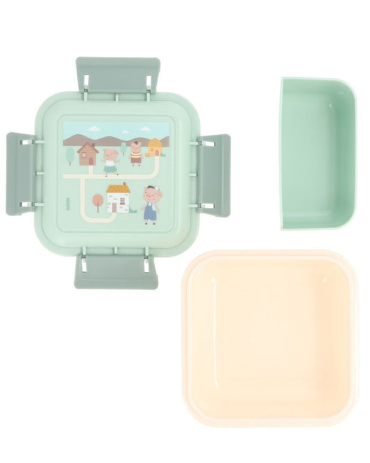 Caja Almuerzo Grande The Three Little Pigs 🐷 Los tres Cerditos - Tutete