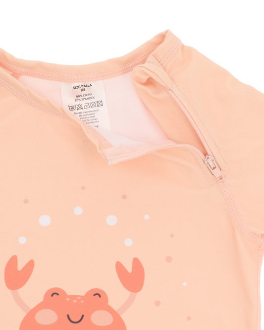 Camiseta Protección Solar Crab Coral - Tutete