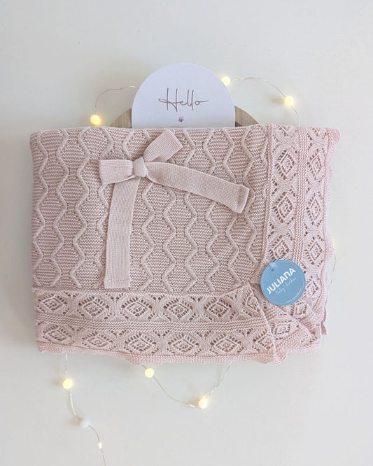 Chal Aranes Rombos Rosa Palo 25517 - Juliana