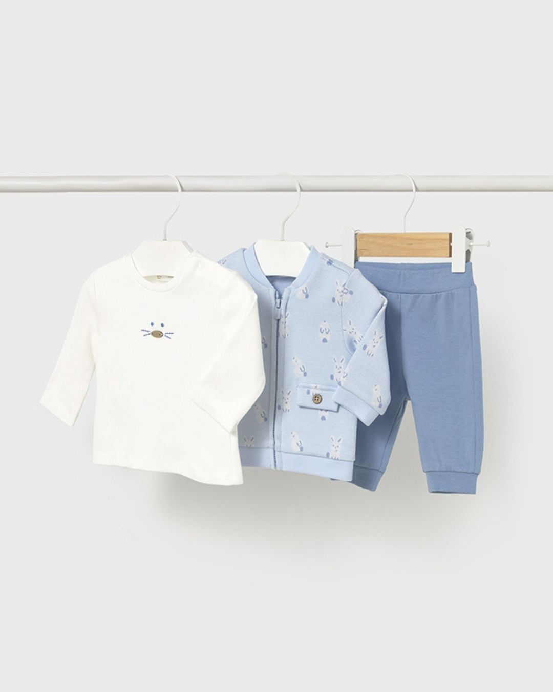 Chandal Piezas Bebe Niño Conejitos Azul 26220 Mayoral – Tienda