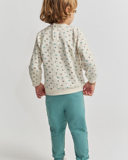 Chándal Bebé Niña Elefantitos Verdoso - Street Monkey