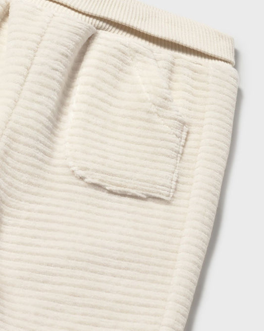 Chandal con Gorrito Bebe Pana Beige 26240 - Mayoral