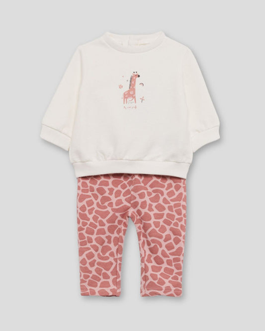 Chándal Bebé niña Jirafa Maquillaje - Street Monkey