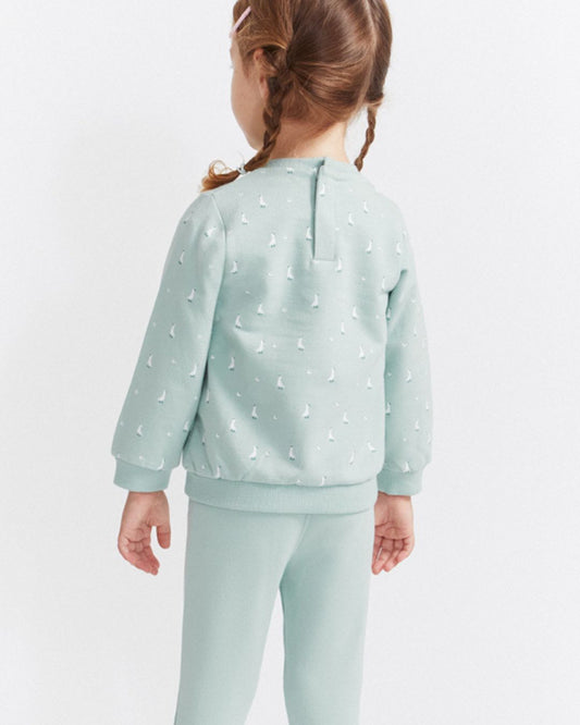 Chándal Estampado Patos Eucalipto - Street Monkey