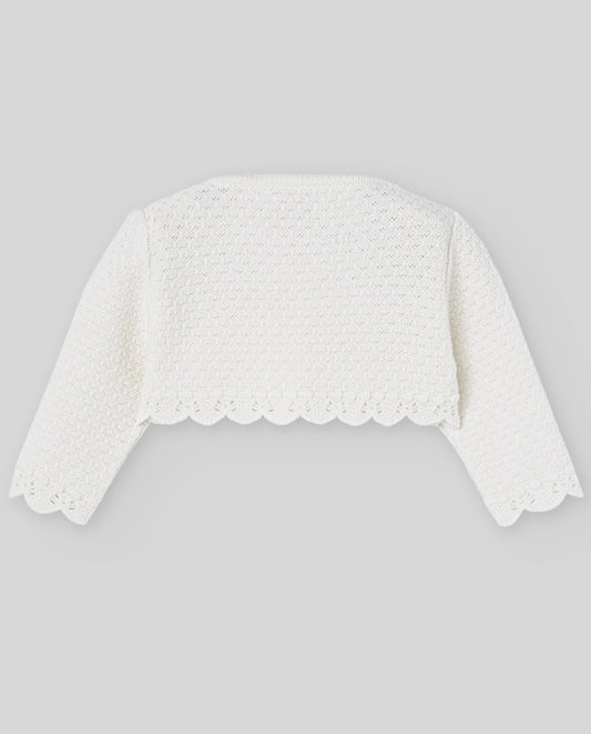 Chaqueta Bebe Corta Niña Paz OI 25-26 - Paz Rodriguez Referencia 001-102837