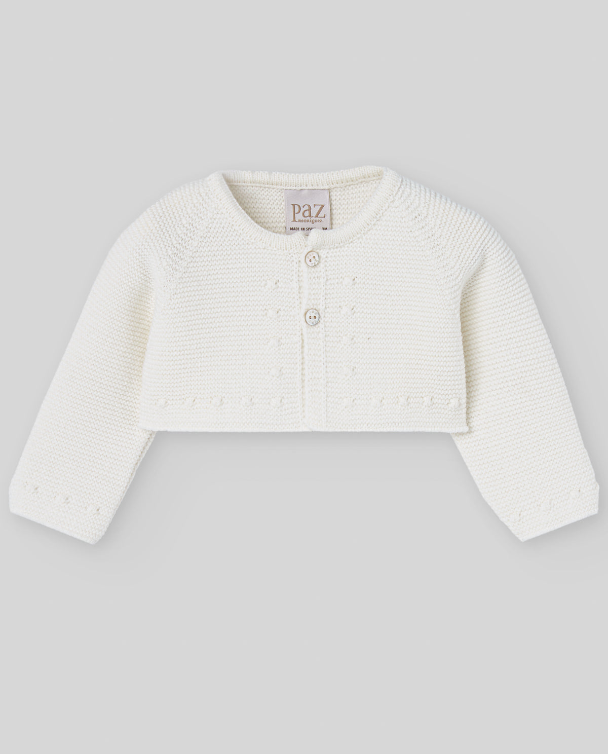 Chaqueta Bebe Corta Niño Paz OI 25-26 - Paz Rodriguez Referencia 001-102834