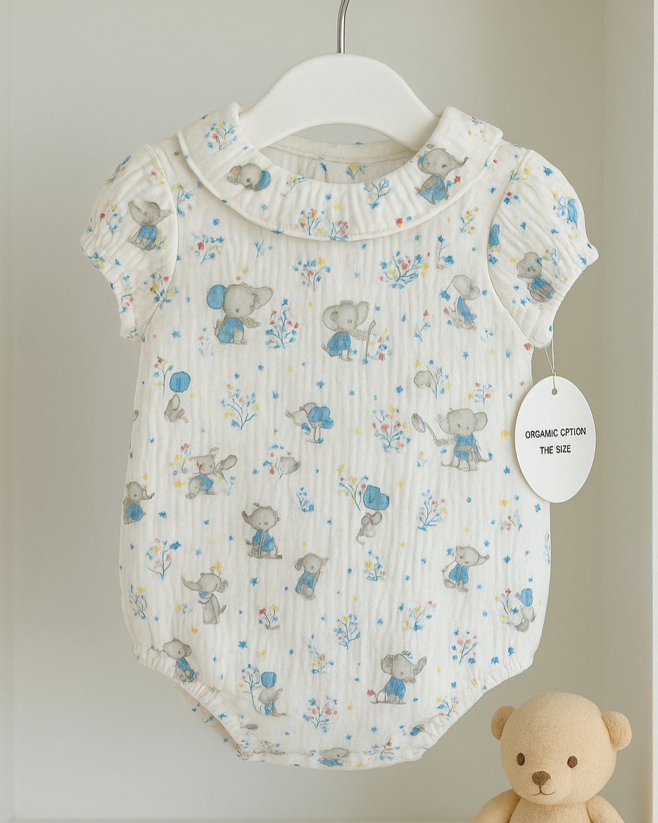 Body Elefantes Turquesa