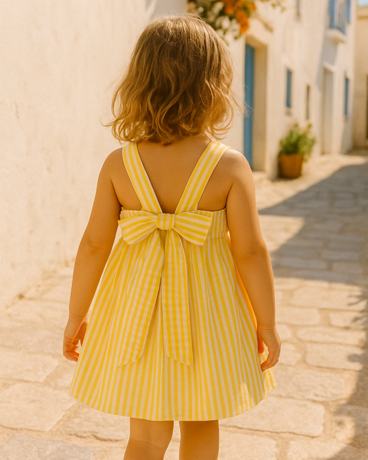 Vestido Niña Frisa - Calamaro