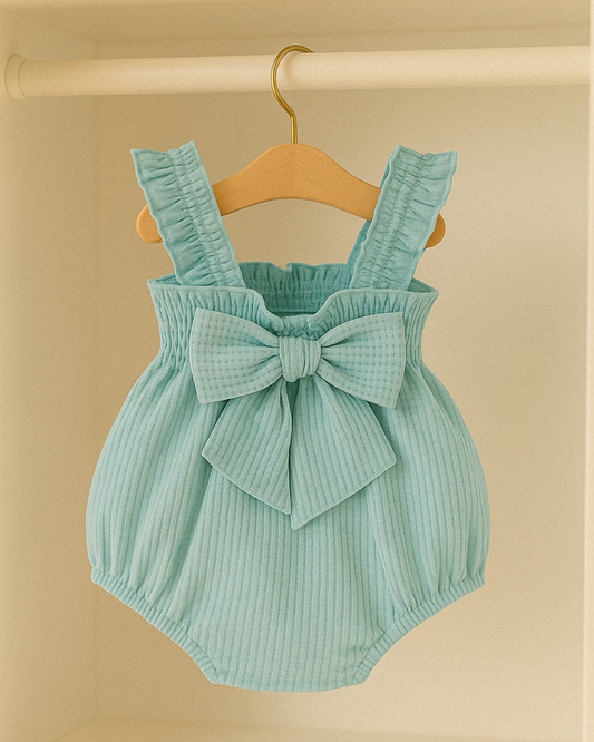 Peto Bebé Niña Rodas Mint - Calamaro