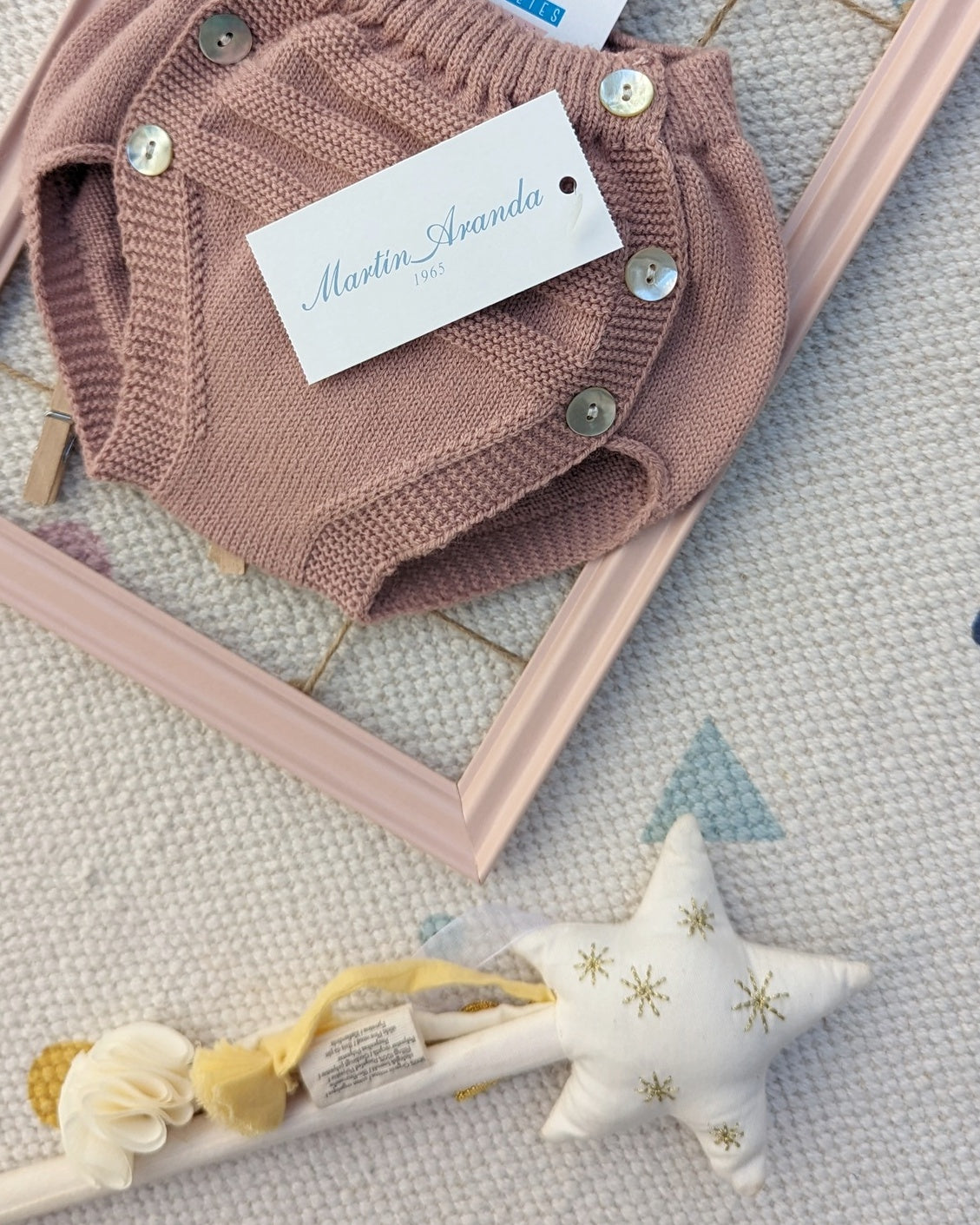 Braguita Punto Nuit Rosa Caramelo - Martín Aranda