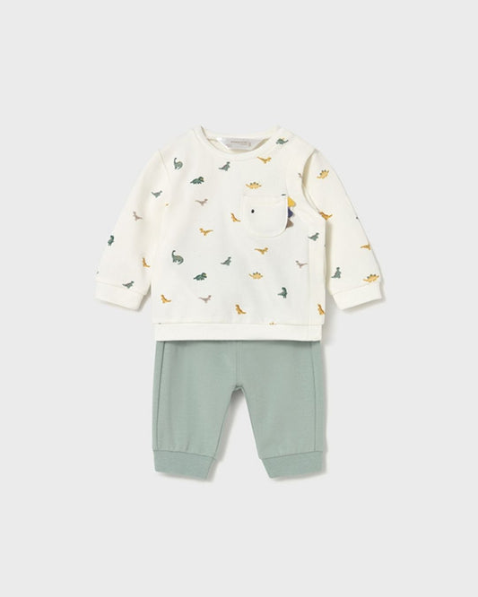 Conjunto 4 Piezas Bebe Niño Dinosaurios Miel 26200 - Mayoral