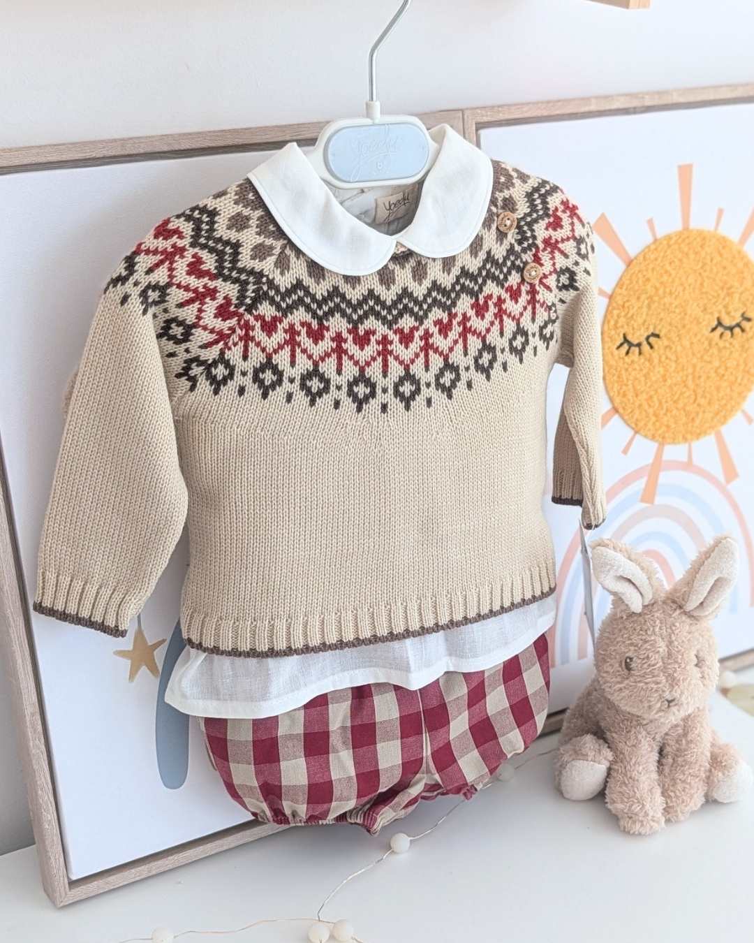 Conjunto Baby 3 Piezas Familia Greca Art.0202 - Yoedu