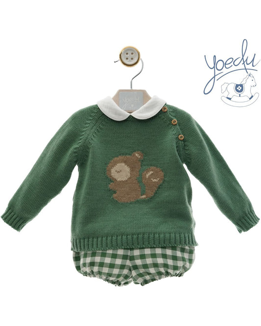 Conjunto Baby 3 Piezas Musgo - Yoedu