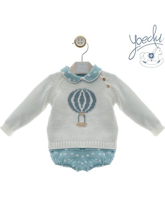 Conjunto Baby 3 Piezas Turquesa - Yoedu