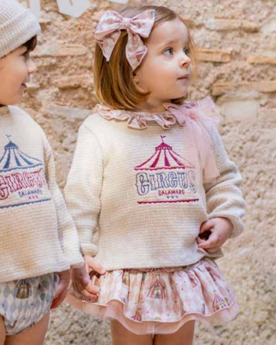 Conjunto Bebe Niña Pololo Mistral Rosa 11192 Calamaro – Tienda