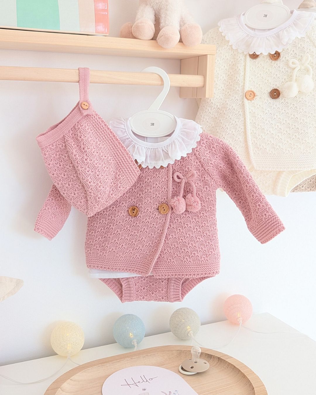 Conjunto Bebé Punto 4P Rodalquilar Maquillaje 27111