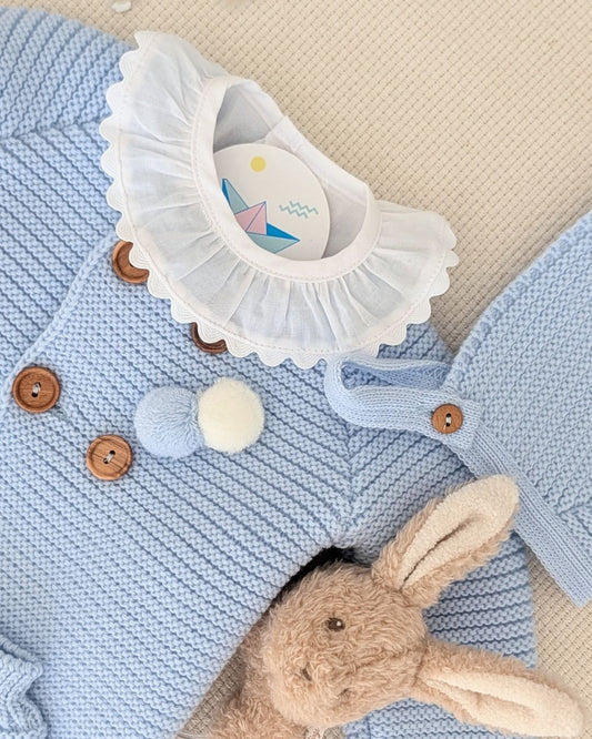 Conjunto Bebé Punto 4P Salinas Celeste 27112