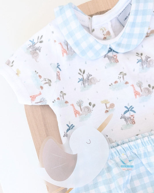 Conjunto Body + Ranita Azul Agua Aventura - Babidu