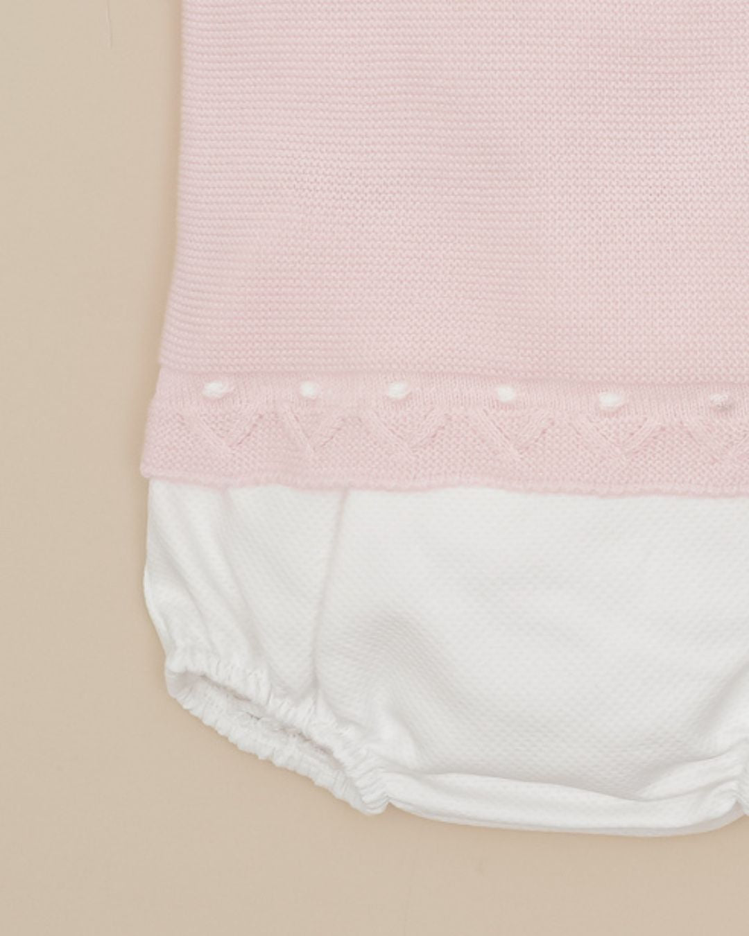 Conjunto Braguita PIQUE Rosa Bebé 2631110 - Pangasa Baby