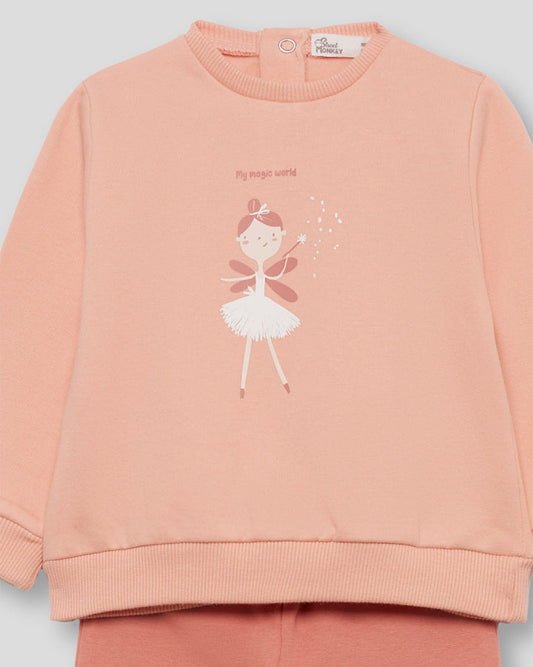 Conjunto Leggins Hada Coral - Street Monkey Referencia 353073