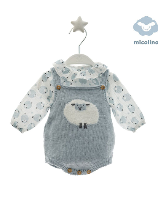 Conjunto Micolino Celeste Cielo Familia Constanza - Micolino