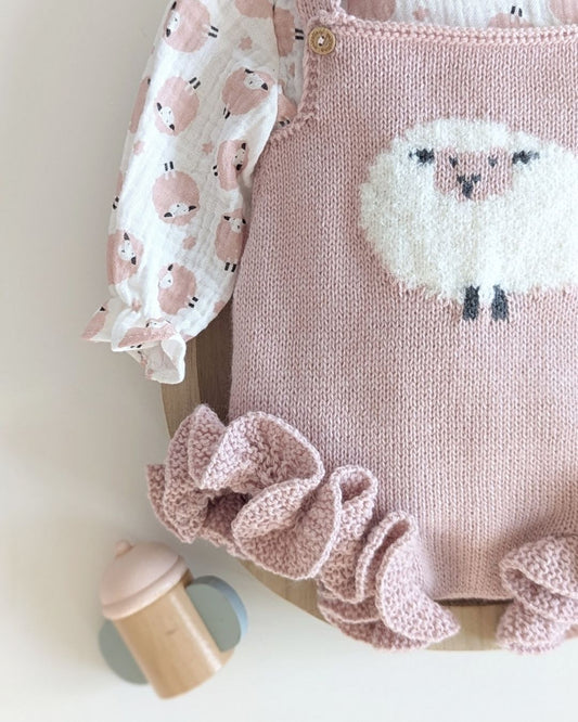 Conjunto Micolino Rosa Empolvado Familia Contanza - Micolino