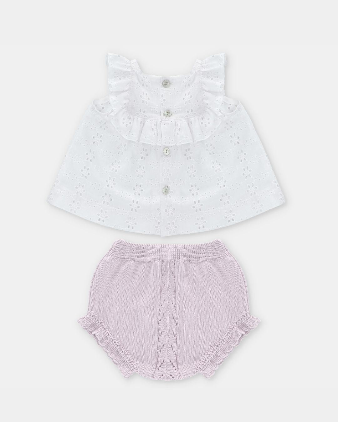 Conjunto Niña Blusa Braga NIAGARA - Martín Aranda