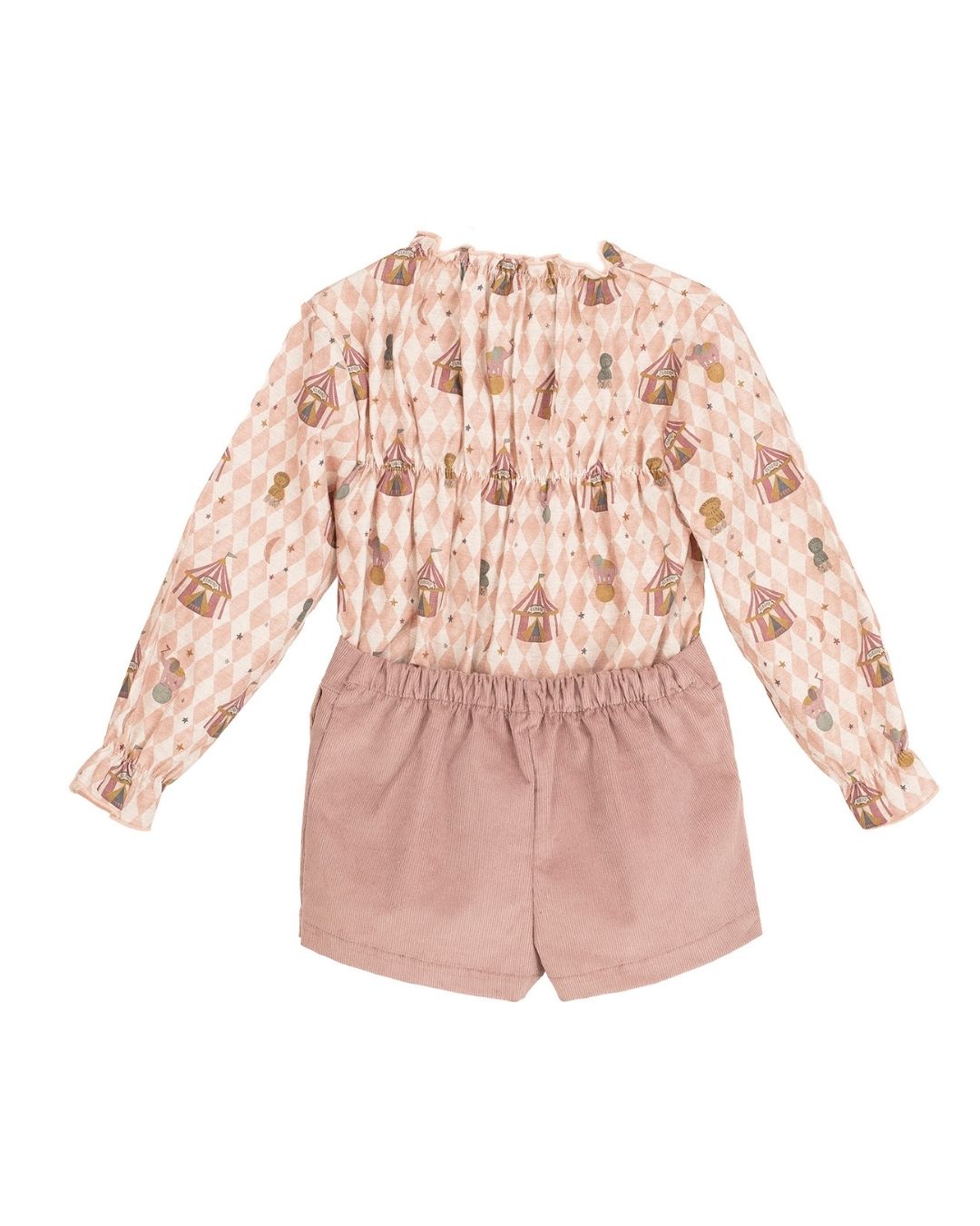 Conjunto Niña Falda Pantalon Mistral Rosa 11194 - Calamaro