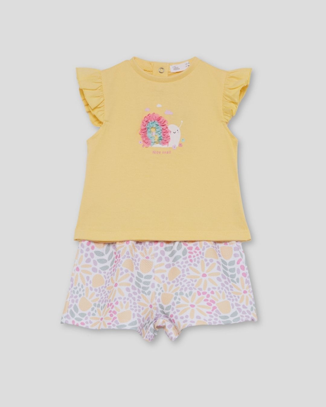 Conjunto Niña Flores Nice Snail - Street Monkey