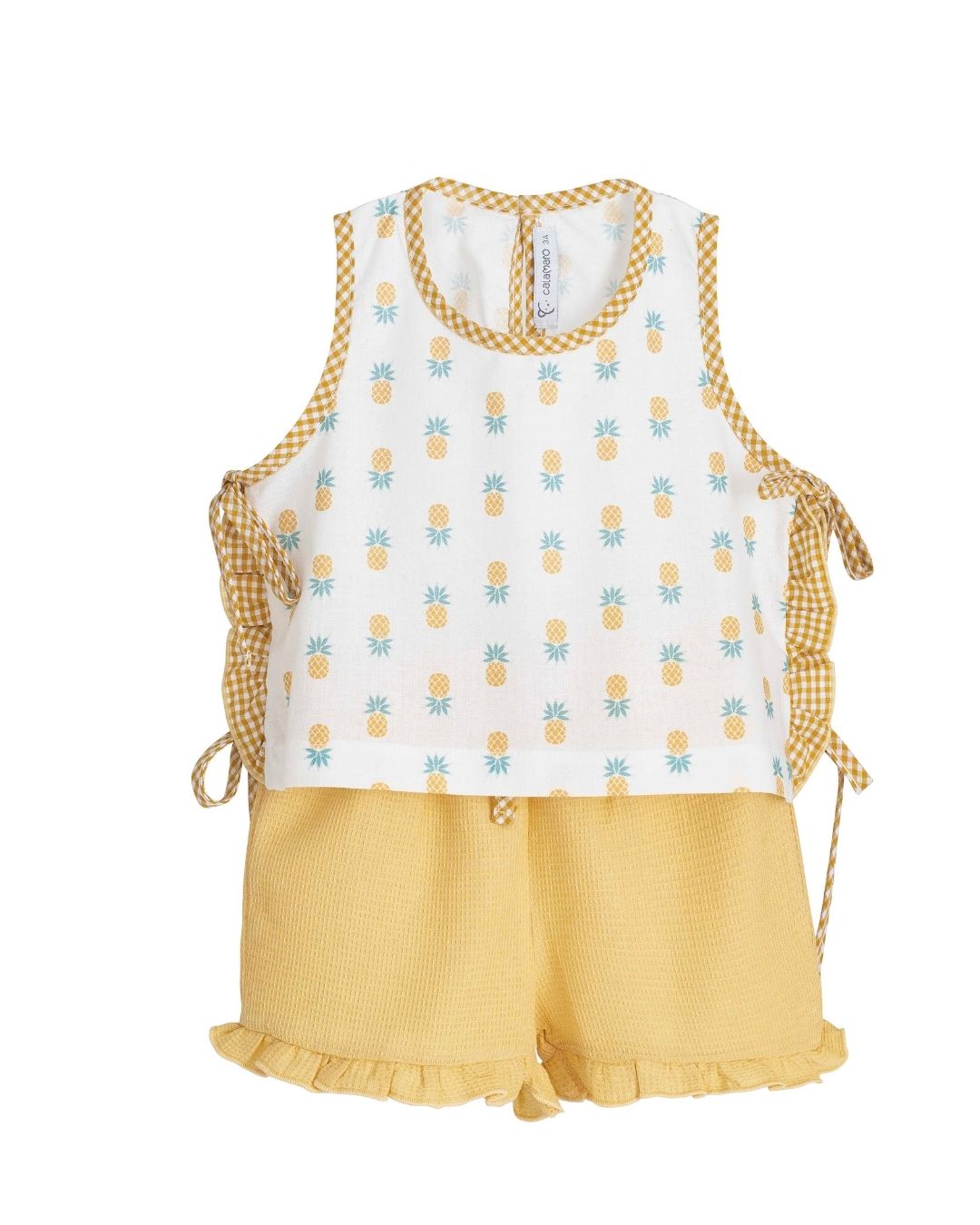Conjunto Niña Pantalón GAYA Mostaza - Calamaro
