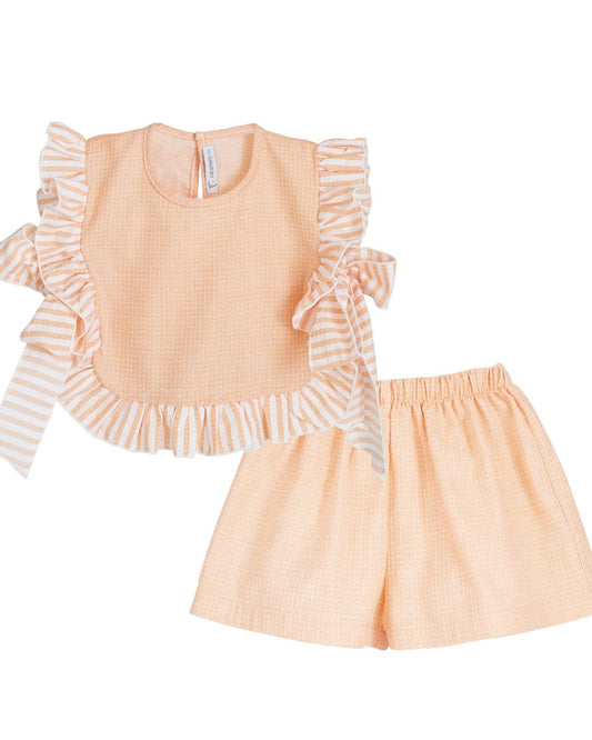 Conjunto Pantalón DELHI Melocotón - Calamaro