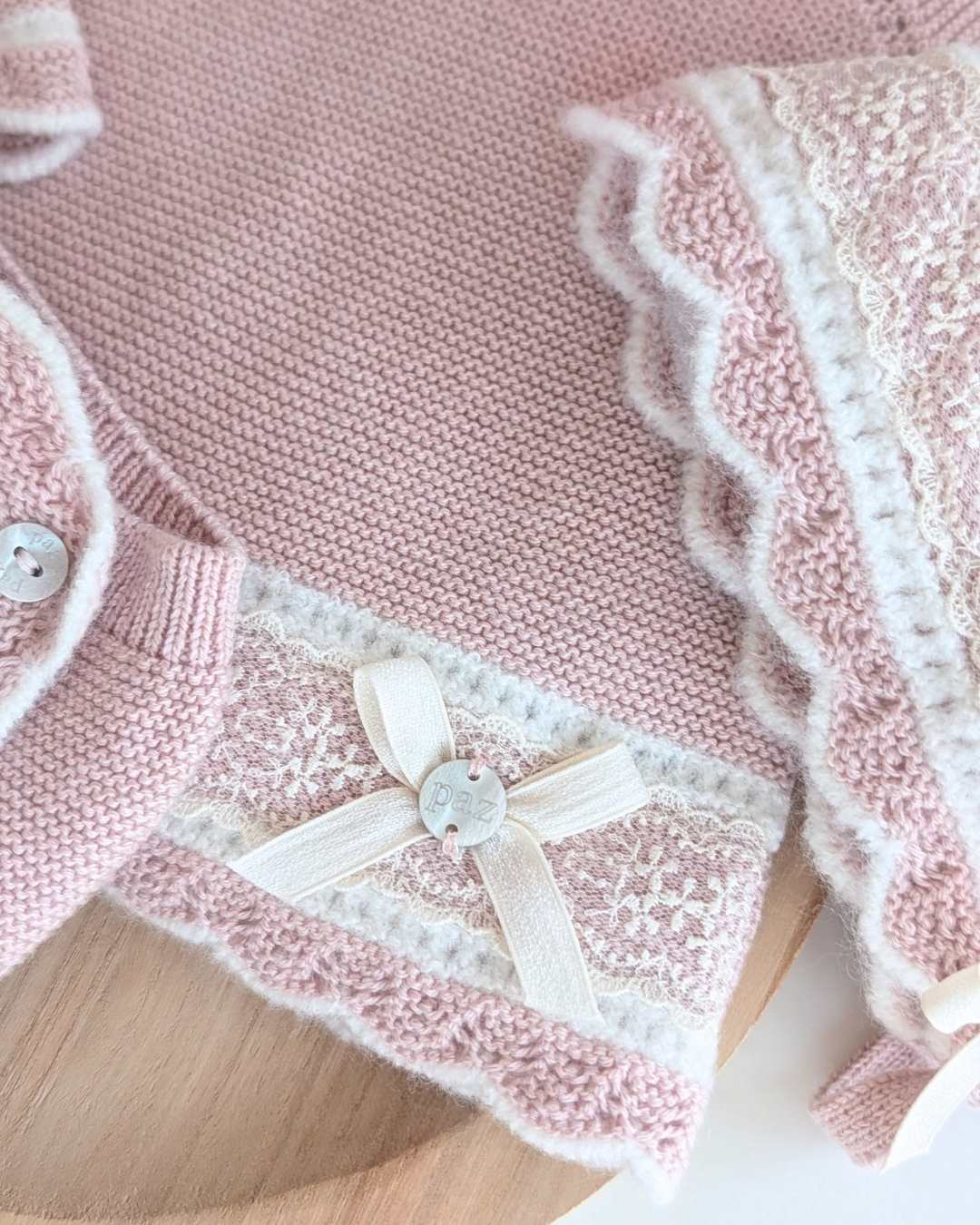 Conjunto Braguita Lua Rosa Palo - Paz Rodriguez