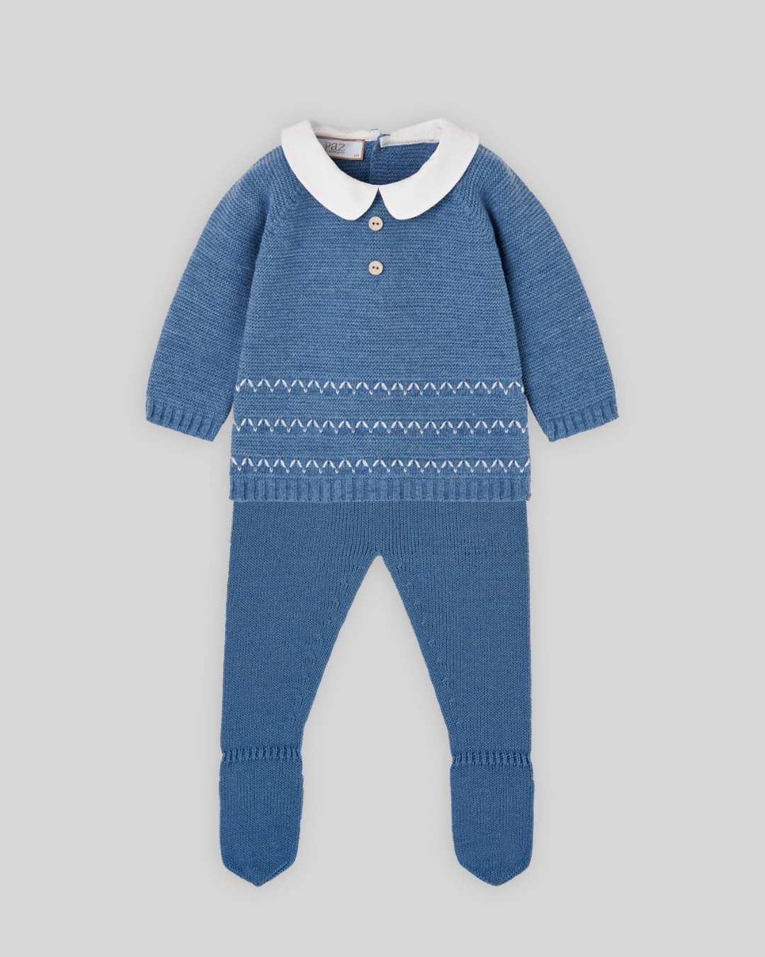 Conjunto Polaina Ponte Azul Zafiro - Paz Rodriguez