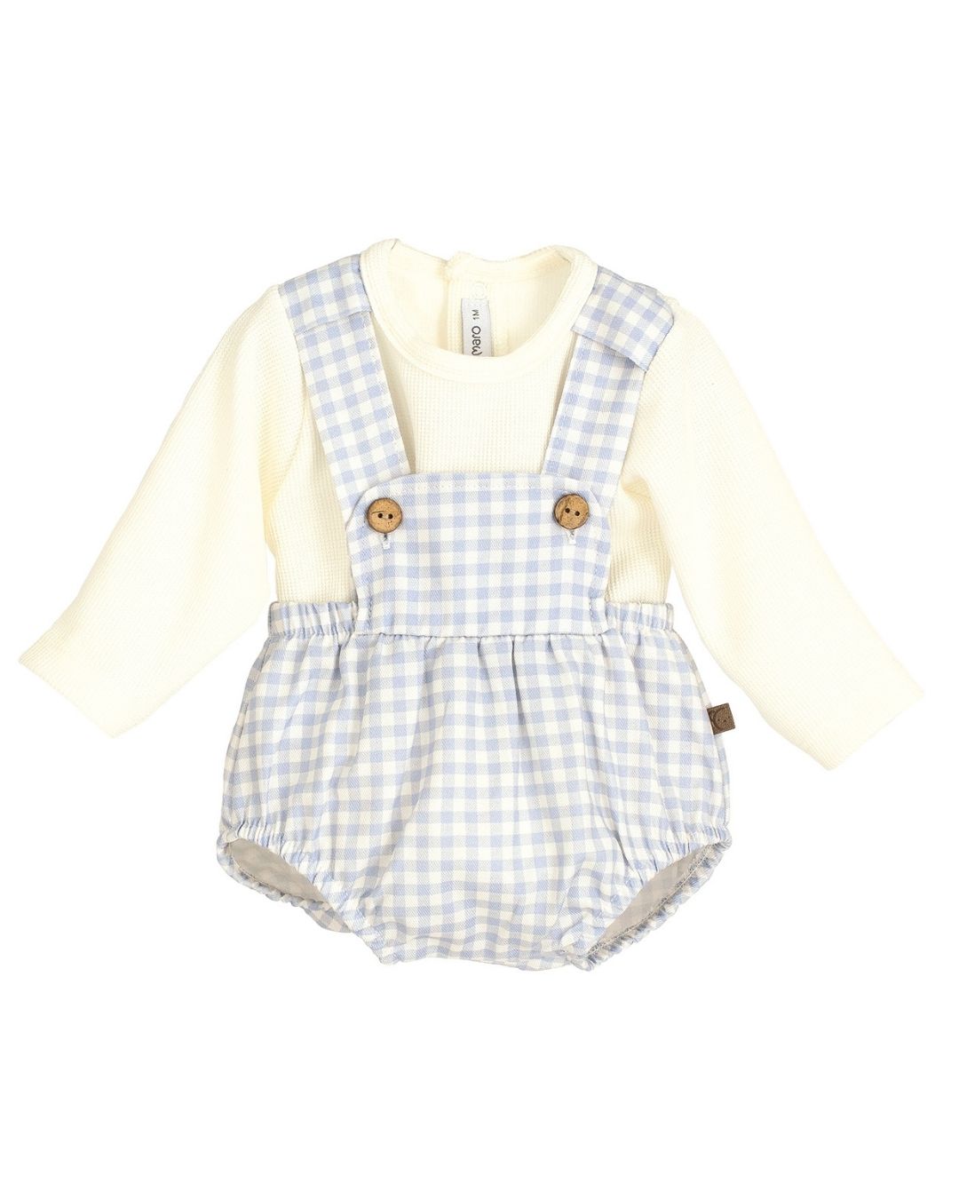 Conjunto Pololo Bebe Niño Berg Azul 11179 - Calamaro