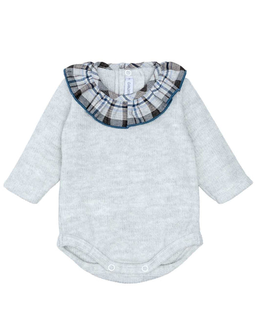 Conjunto Pololo y Body Malpica Gris - Calamaro