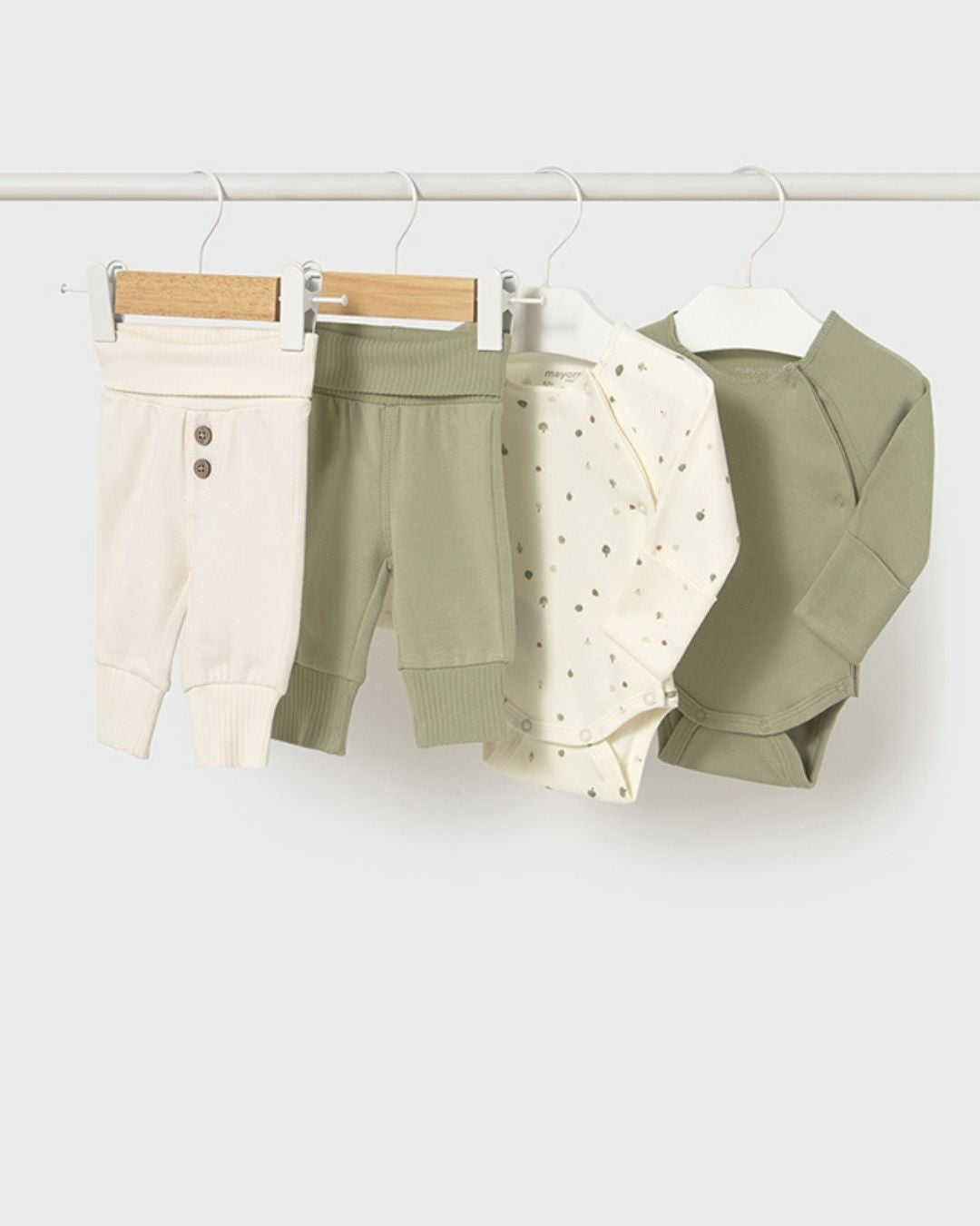 Conjunto Punto Bebe Niño 4 Piezas Salvia 26380 - Mayoral