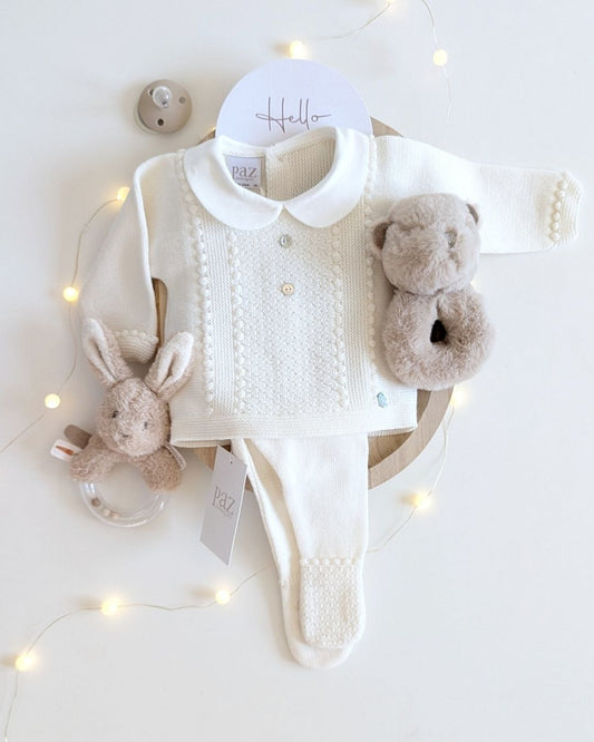 Conjunto Bebe Polaina Cuello Bebé Paz OI 25-26 - Paz Rodriguez